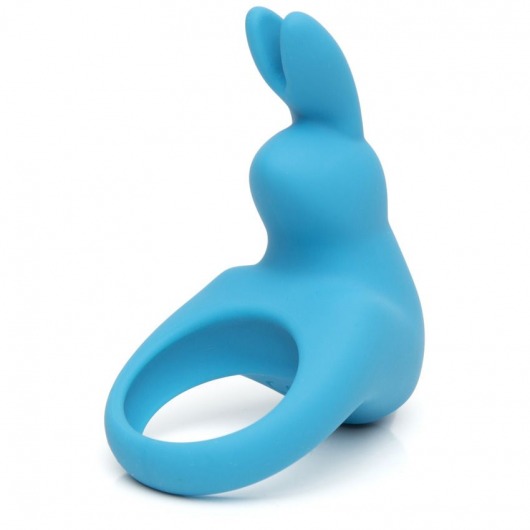 Голубое эрекционное виброкольцо Happy Rabbit Rechargeable Rabbit Cock Ring - Happy Rabbit - в Нальчике купить с доставкой