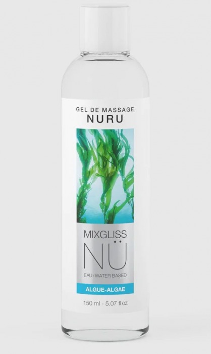 Массажный гель на водной основе Mixgliss NU Algae - 150 мл. - Mixgliss - купить с доставкой в Нальчике