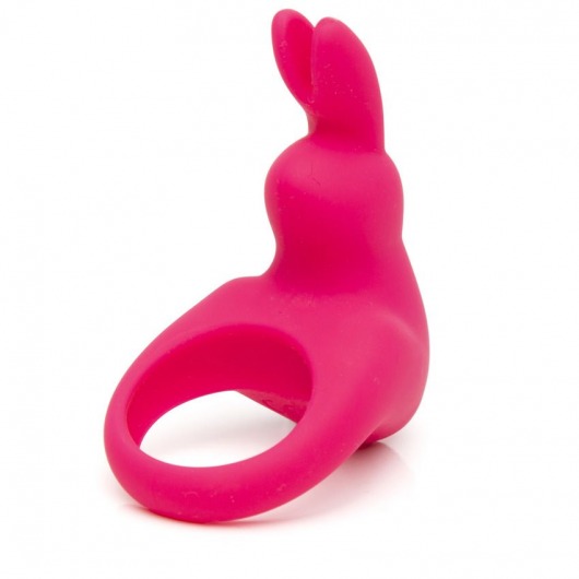 Розовое эрекционное виброкольцо Happy Rabbit Rechargeable Rabbit Cock Ring - Happy Rabbit - в Нальчике купить с доставкой