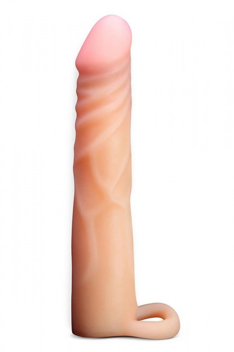 Телесная насадка на пенис Cock Xtender - 17,7 см. - Blush Novelties - в Нальчике купить с доставкой