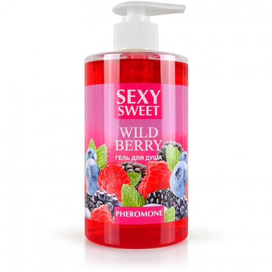 Гель для душа Sexy Sweet Wild Berry с ароматом лесных ягод и феромонами - 430 мл. -  - Магазин феромонов в Нальчике