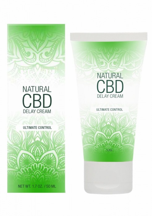 Крем-пролонгатор Natural CBD Delay Cream - 50 мл. - Shots Media BV - купить с доставкой в Нальчике