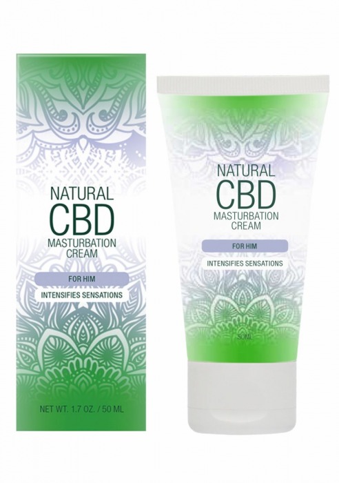 Крем для мастурбации для мужчин Natural CBD Masturbation Cream For Him - 50 мл. - Shots Media BV - купить с доставкой в Нальчике