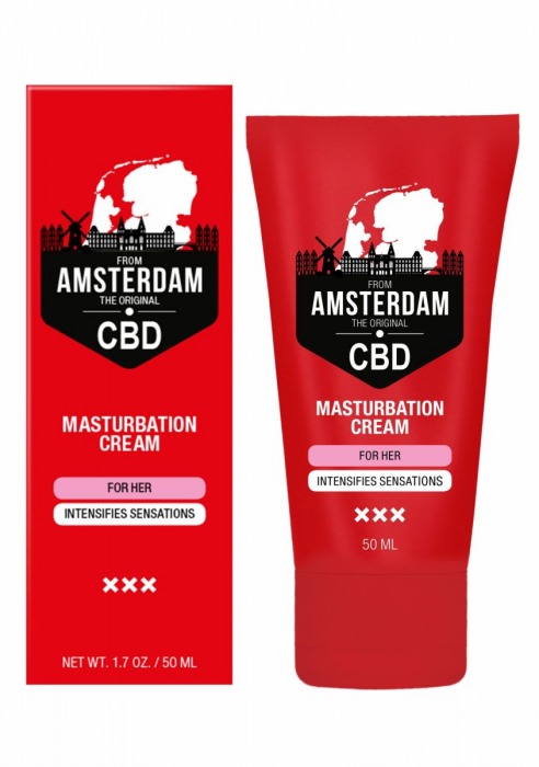 Крем для мастурбации для женщин CBD from Amsterdam Masturbation Cream For Her - 50 мл. - Shots Media BV - купить с доставкой в Нальчике