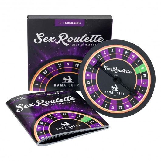 Настольная игра-рулетка Sex Roulette Kamasutra - Tease&Please - купить с доставкой в Нальчике