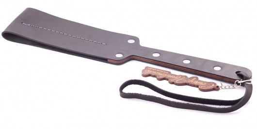 Гладкий мягкий удлиненный пэддл с заклепками - 32 см. - Crazy Handmade - купить с доставкой в Нальчике