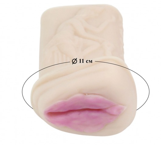 Мастурбатор-вагина из киберкожи - LOVETOY (А-Полимер) - в Нальчике купить с доставкой