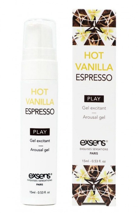 Возбуждающий гель Hot Vanilla Espresso Arousal Gel - 15 мл. - Exsens - купить с доставкой в Нальчике