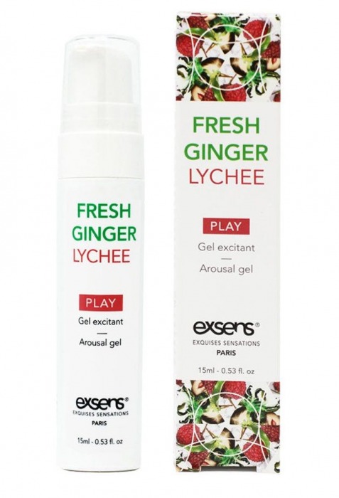 Возбуждающий гель Fresh Ginger Lychee Arousal Gel - 15 мл. - Exsens - купить с доставкой в Нальчике