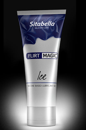 Силиконовая гель-смазка FLIRT MAGIC Ice с лёгким пролонгирующим эффектом - 75 мл. - Sitabella - купить с доставкой в Нальчике