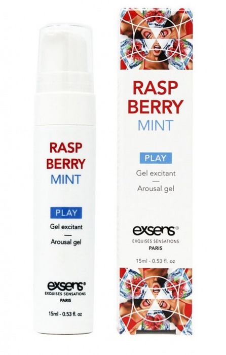 Возбуждающий гель Raspberry Mint с ароматом малины и мяты - 15 мл. - Exsens - купить с доставкой в Нальчике
