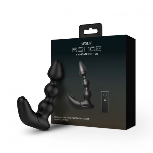 Черный вибростимулятор Nexus Bendz Prostate Edition - 14,1 см. - Nexus Range - в Нальчике купить с доставкой