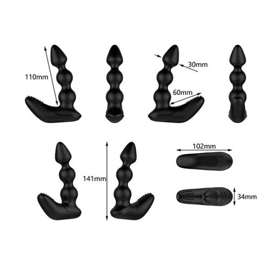 Черный вибростимулятор Nexus Bendz Prostate Edition - 14,1 см. - Nexus Range - в Нальчике купить с доставкой