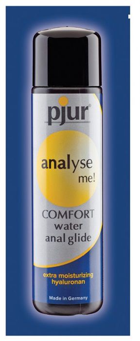 Анальный лубрикант pjur ANALYSE ME Comfort Water Anal Glide - 2 мл. - Pjur - купить с доставкой в Нальчике