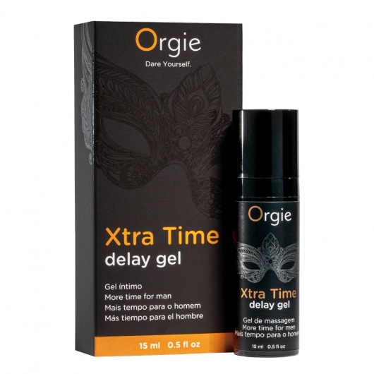 Продлевающий гель Orgie Xtra Time Delay Gel - 15 мл. - ORGIE - купить с доставкой в Нальчике