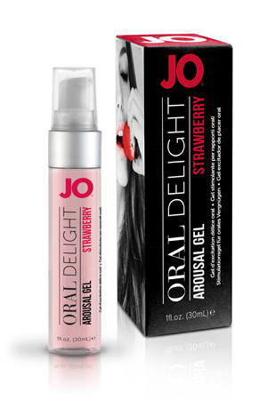 Клубничный лубрикант для оральных ласк Oral Delight Strawberry Sensation - 30 мл. - System JO - купить с доставкой в Нальчике