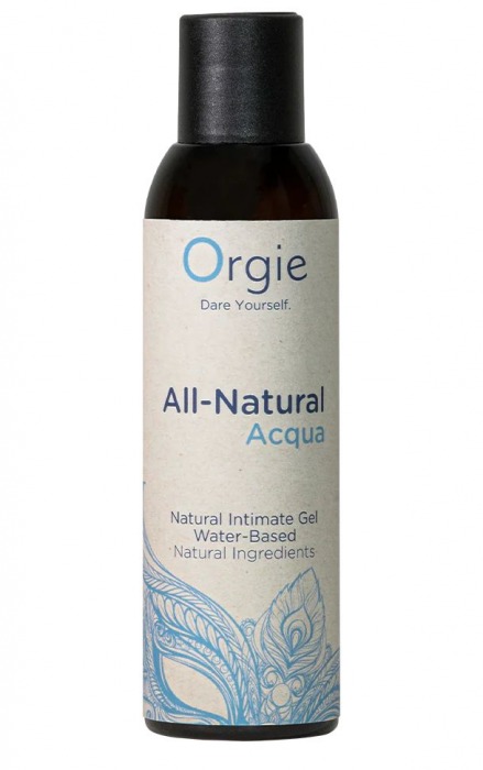 Интимный гель на водной основе Orgie All-Natural Acqua - 150 мл. - ORGIE - купить с доставкой в Нальчике