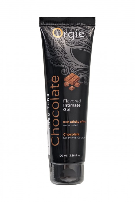 Интимный гель на водной основе Lube Tube Chocolate с шоколадным вкусом - 100 мл. - ORGIE - купить с доставкой в Нальчике