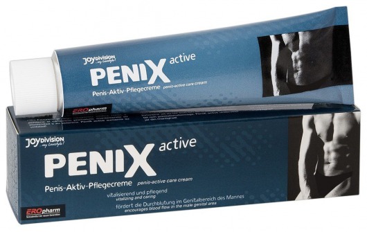 Возбуждающий крем для мужчин PeniX active - 75 мл. - Joy Division - купить с доставкой в Нальчике