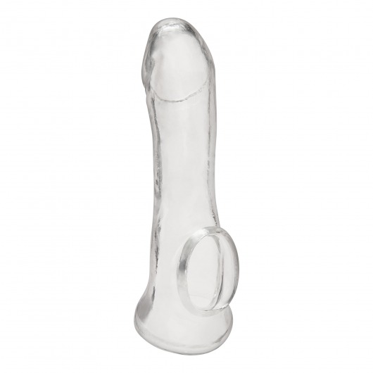 Прозрачная насадка на пенис Transparent Penis Enhancing Sleeve Extension - 15,9 см. - BlueLine - в Нальчике купить с доставкой