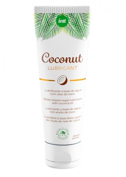 Веганская смазка на водной основе Coconut Lubricant - 100 мл. - INTT - купить с доставкой в Нальчике