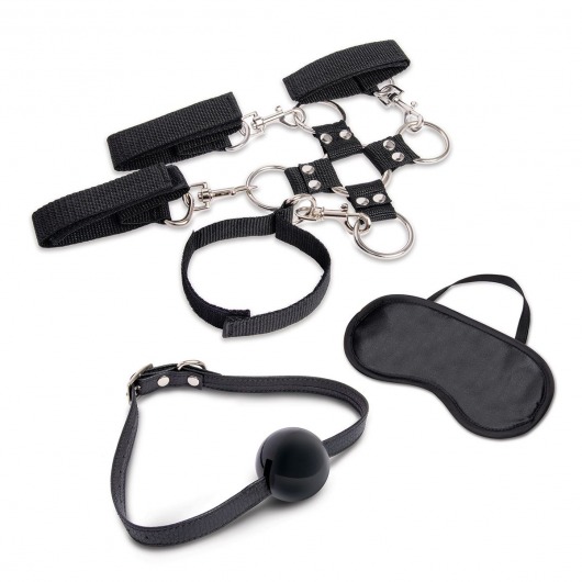 Набор для фиксации из 7 предметов Hogtie   Ball Gag Kit - Lux Fetish - купить с доставкой в Нальчике