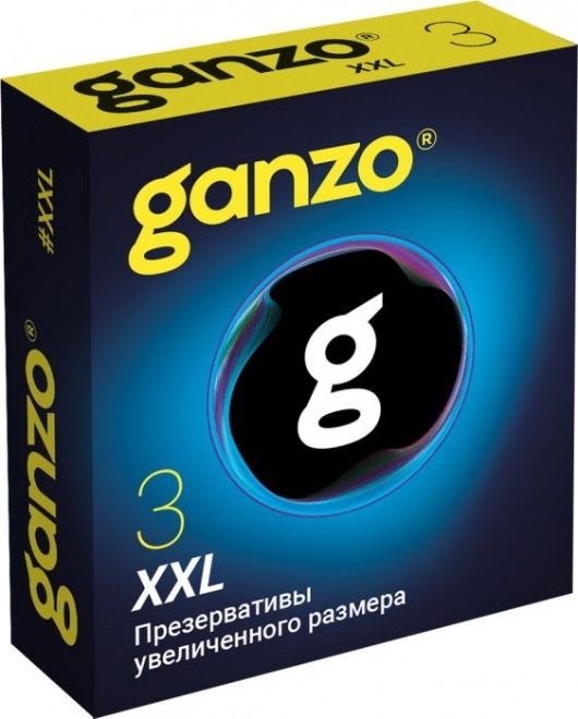 Презервативы увеличенного размера Ganzo XXL - 3 шт. - Ganzo - купить с доставкой в Нальчике