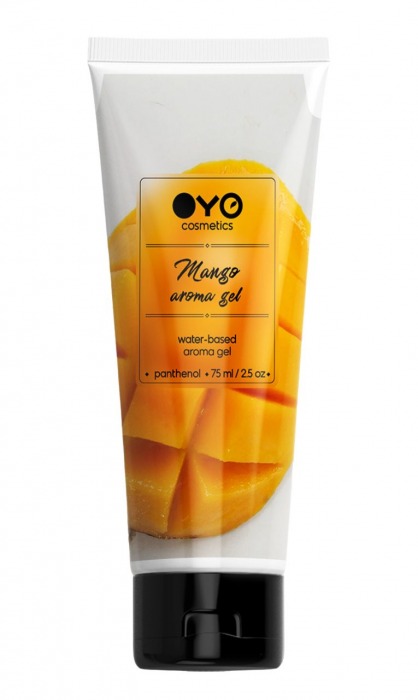 Лубрикант на водной основе OYO Aroma Gel Mango с ароматом манго - 75 мл. - OYO - купить с доставкой в Нальчике