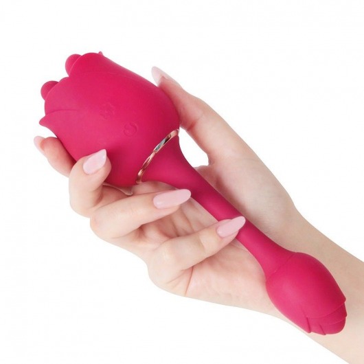 Розовый вибромассажер Forget Me Not 5 - 20,6 см. - S-HANDE