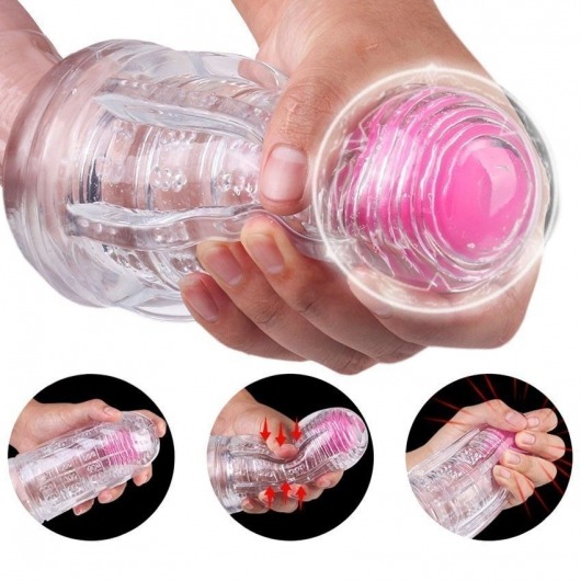 Прозрачный вибромастурбатор Space Capsule-RСT - S-HANDE - в Нальчике купить с доставкой