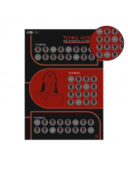 Плакат для двоих  Точка любви  со скретч-слоем - Сима-Ленд - купить с доставкой в Нальчике