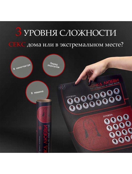 Плакат для двоих  Точка любви  со скретч-слоем - Сима-Ленд - купить с доставкой в Нальчике