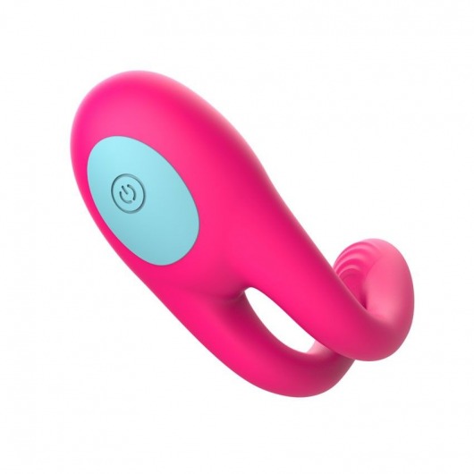 Розовое виброкольцо с пультом ДУ - I-MOON - в Нальчике купить с доставкой