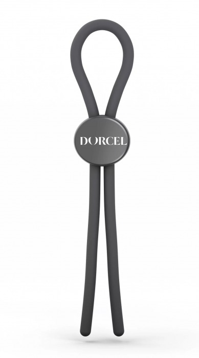 Серое эрекционное лассо на пенис Mr Dorcel - Dorcel - в Нальчике купить с доставкой