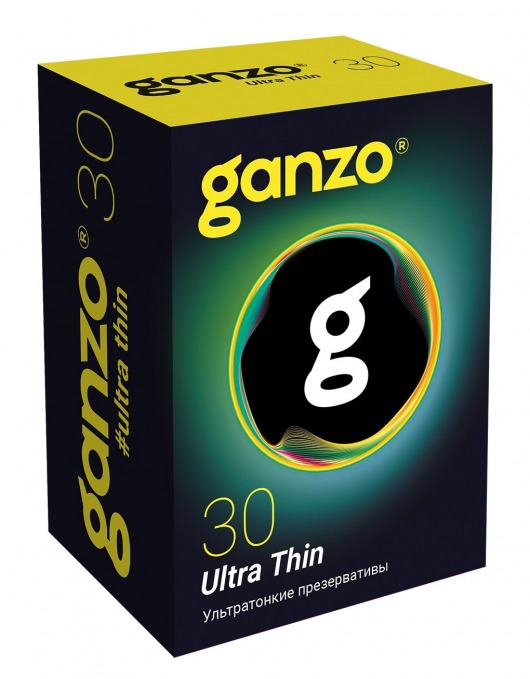 Супертонкие презервативы Ganzo Ultra thin - 30 шт. - Ganzo - купить с доставкой в Нальчике