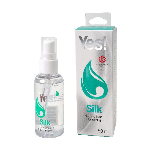 Силиконовая гипоаллергенная вагинальная смазка Yes Silk - 50 мл. - Sitabella - купить с доставкой в Нальчике