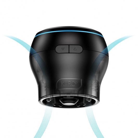 Мастурбатор-ротик с интерактивной насадкой PowerBlow   FeelVictoria Mouth - Kiiroo - в Нальчике купить с доставкой