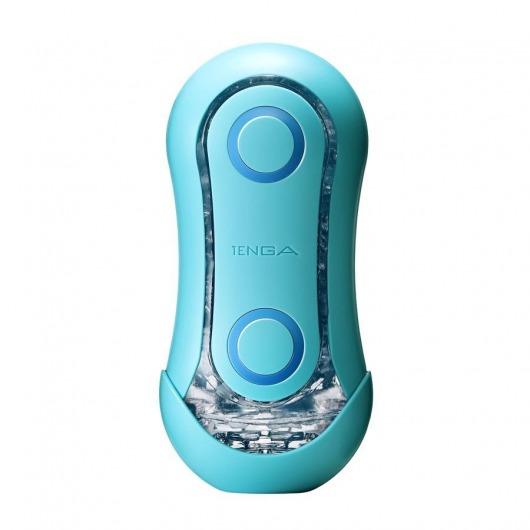 Голубой мастурбатор Tenga Flip ORB Ocean - Tenga - в Нальчике купить с доставкой