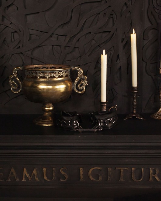 Черные наручники Scandal из натуральной кожи со стальным соединителем - Scandal - купить с доставкой в Нальчике