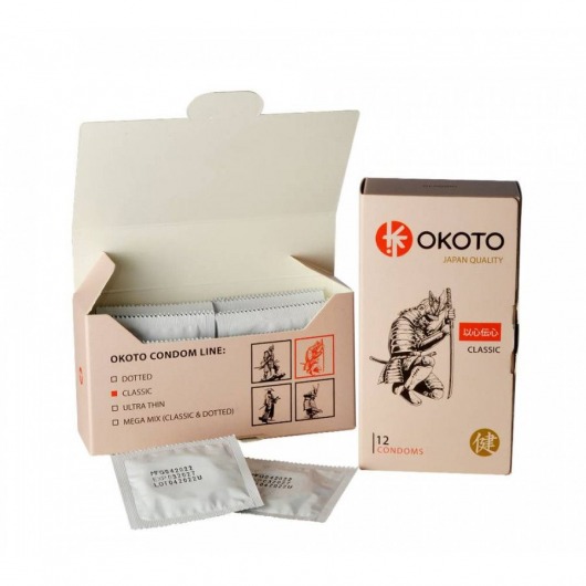 Презервативы OKOTO Classic - 12 шт. - Sitabella - купить с доставкой в Нальчике