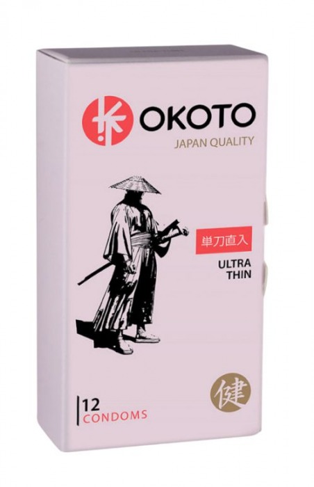 Тонкие презервативы OKOTO Ultra Thin - 12 шт. - Sitabella - купить с доставкой в Нальчике