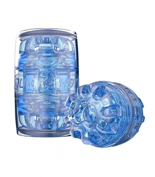 Мастурбатор Fleshlight Quickshot Turbo Blue Ice - Fleshlight - в Нальчике купить с доставкой