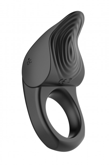 Черное эрекционное виброкольцо Vibro Lust Ring - MALESATION - в Нальчике купить с доставкой