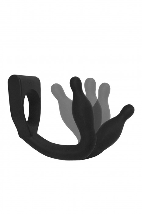 Эрекционное кольцо с вибровтулкой Discovery - MALESATION - в Нальчике купить с доставкой