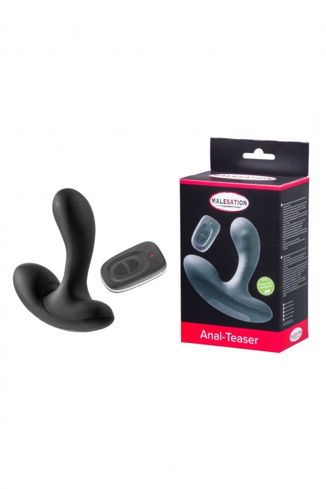 Черный стимулятор простаты Anal-Teaser - MALESATION - в Нальчике купить с доставкой
