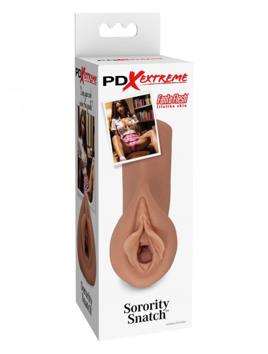 Мастурбатор-вагина Sorority Snatch - Pipedream - в Нальчике купить с доставкой