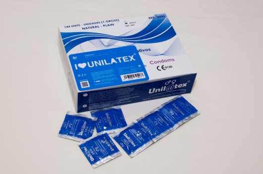 Классические презервативы Unilatex Natural Plain - 144 шт. - Unilatex - купить с доставкой в Нальчике