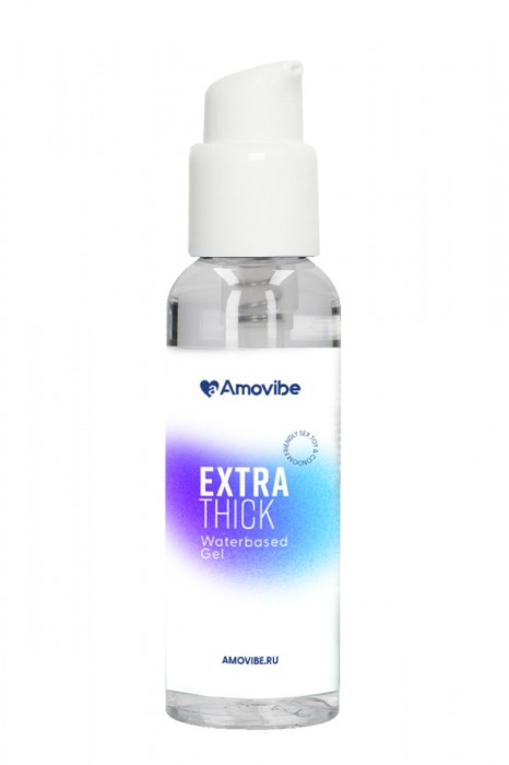 Гель на водной основе Extra Thick - 100 мл. - Amovibe - купить с доставкой в Нальчике