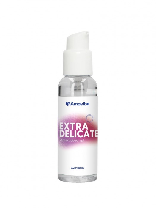 Гель на водной основе Amovibe Extra Delicate - 50 мл. - Amovibe - купить с доставкой в Нальчике