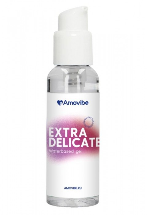 Гель на водной основе Amovibe Extra Delicate - 100 мл. - Amovibe - купить с доставкой в Нальчике